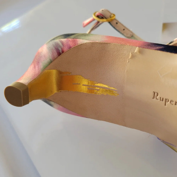 Rupert Sanderson Watercolor Kitten Heels / Size 38 (US 7.5) - Picture 8 of 11
